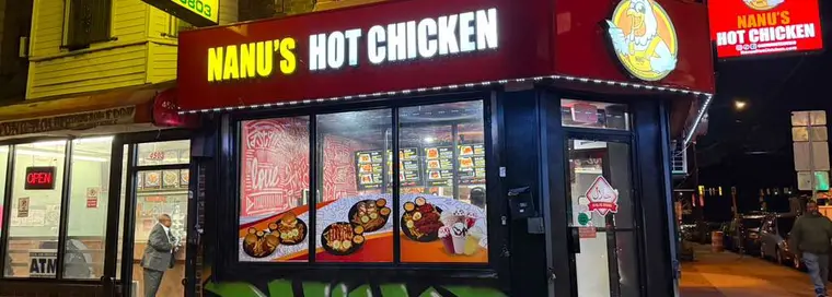 Nanu's Hot Chicken N Broad St storefront