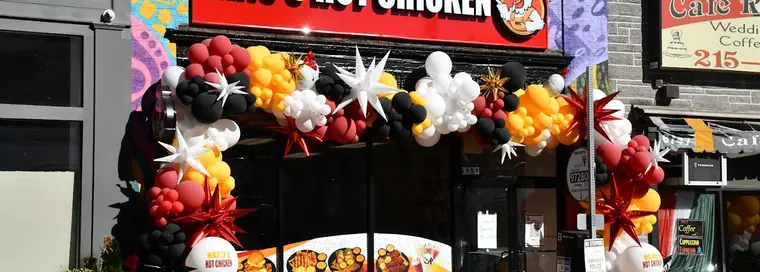Nanu's Hot Chicken Ridge Ave storefront