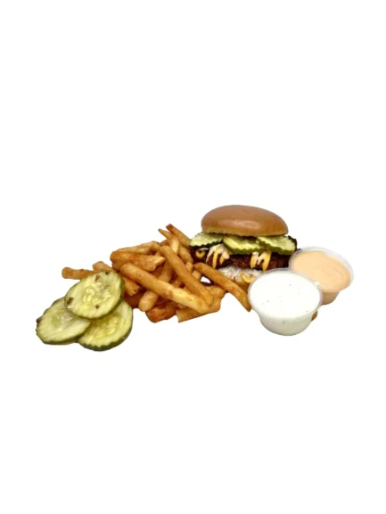 # 10 - Cauli Sando with Fries (Vegetarian)